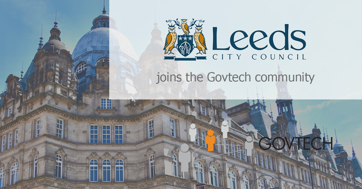 Leeds City Council joins the Govtech community