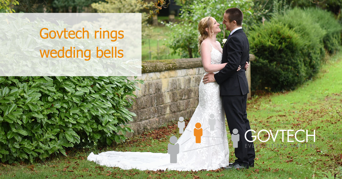 Govtech rings wedding bells